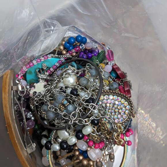 Jewelry Lot 4+ lbs 1149 Wearable Sellable Mystery Lot Free Shipping - Picture 2 of 7